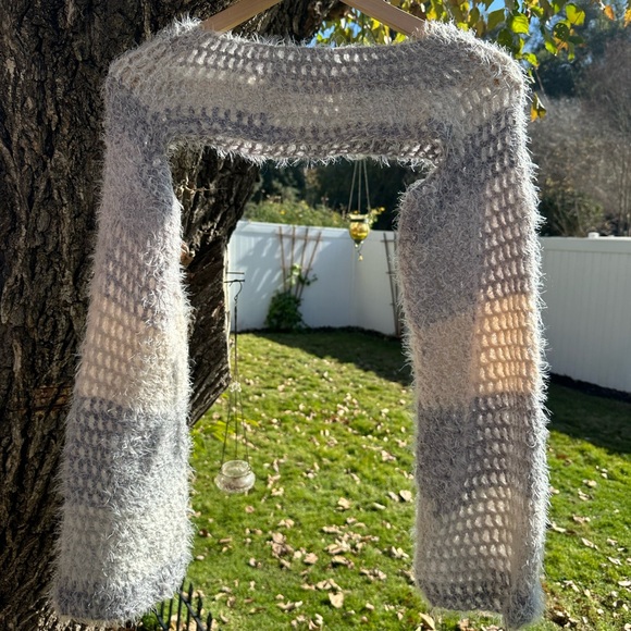 ruecrochets Tops - ✩Handmade one of a kind crocheted shrug/bowlero✩